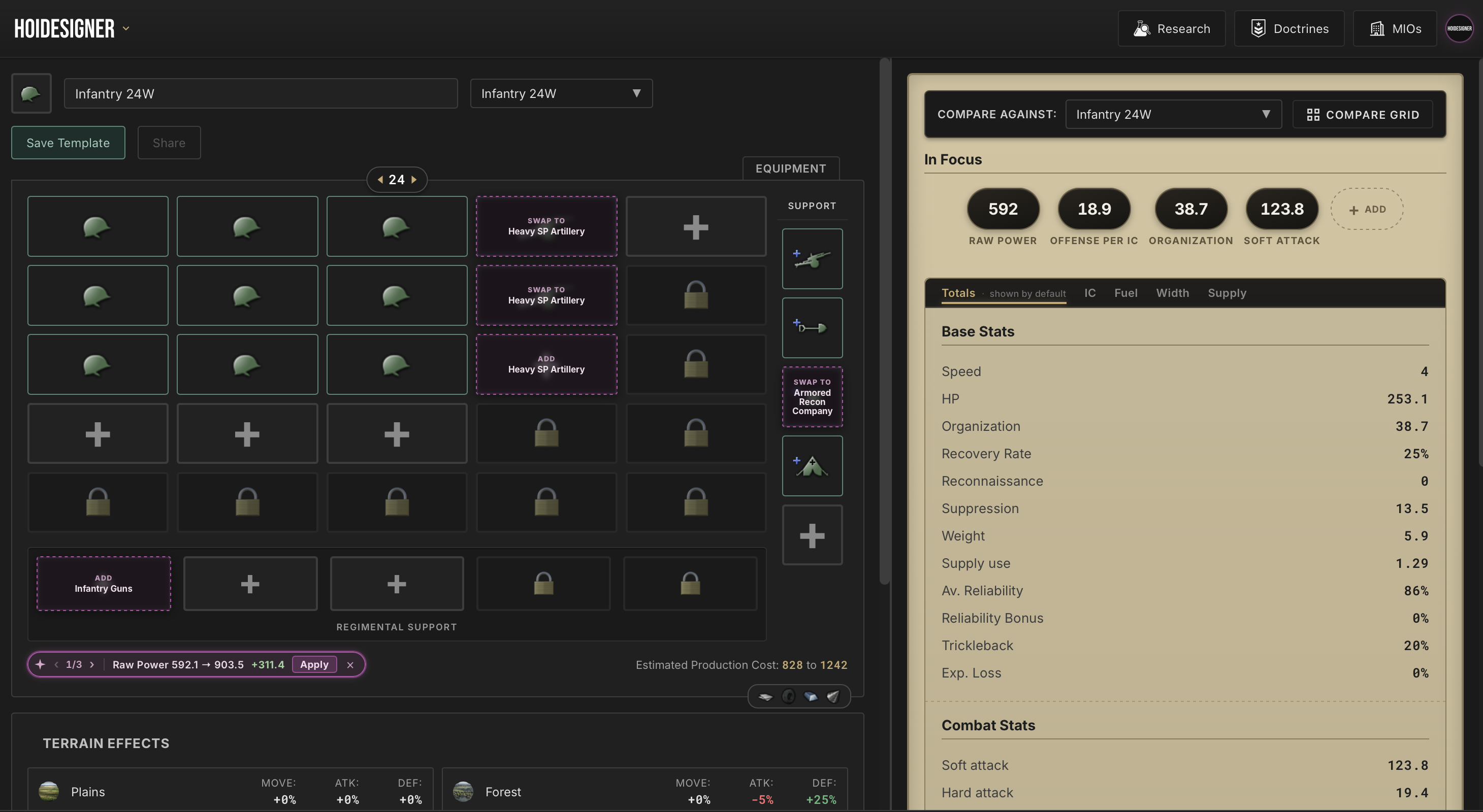 Configuring the Design Advisor and receiving suggestions