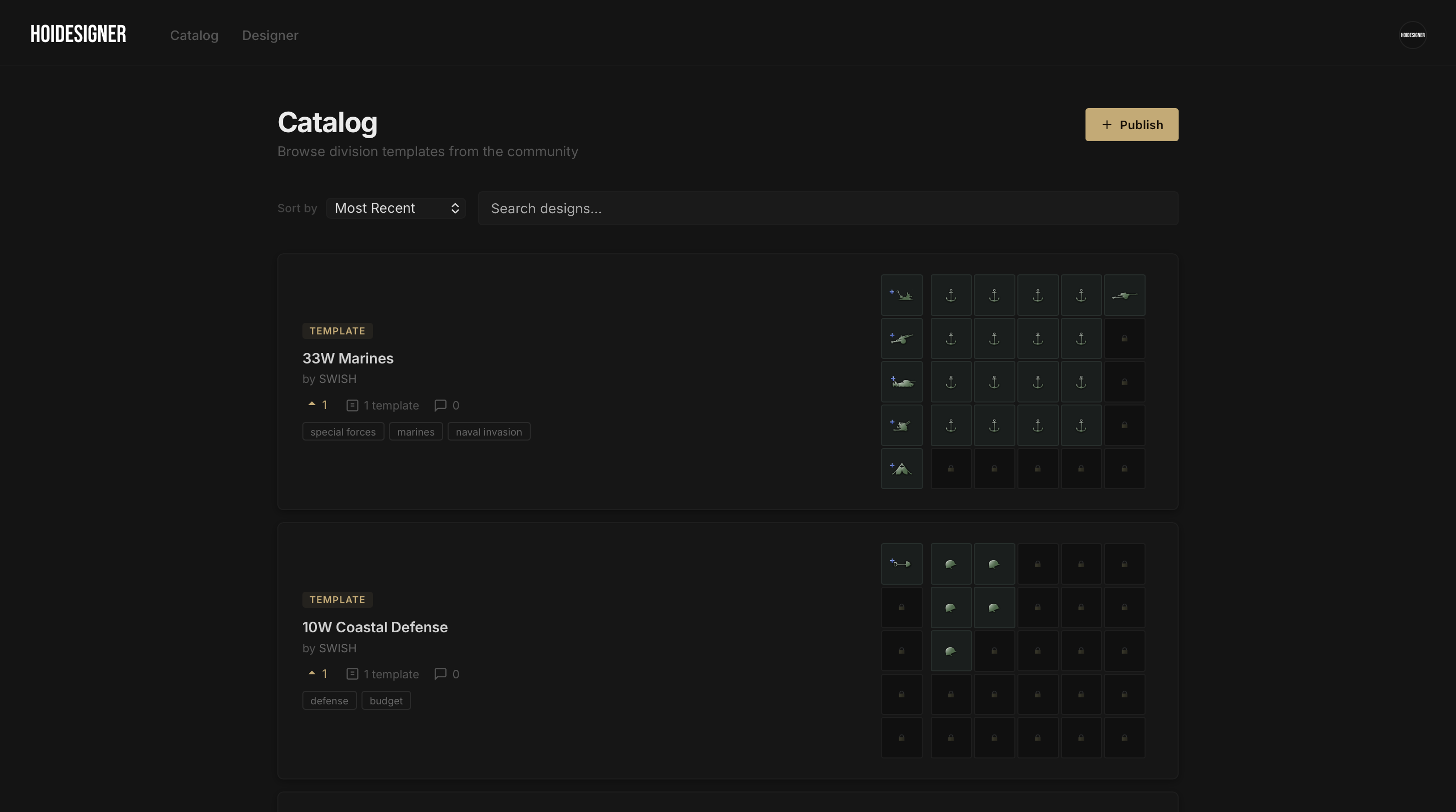 The community catalog