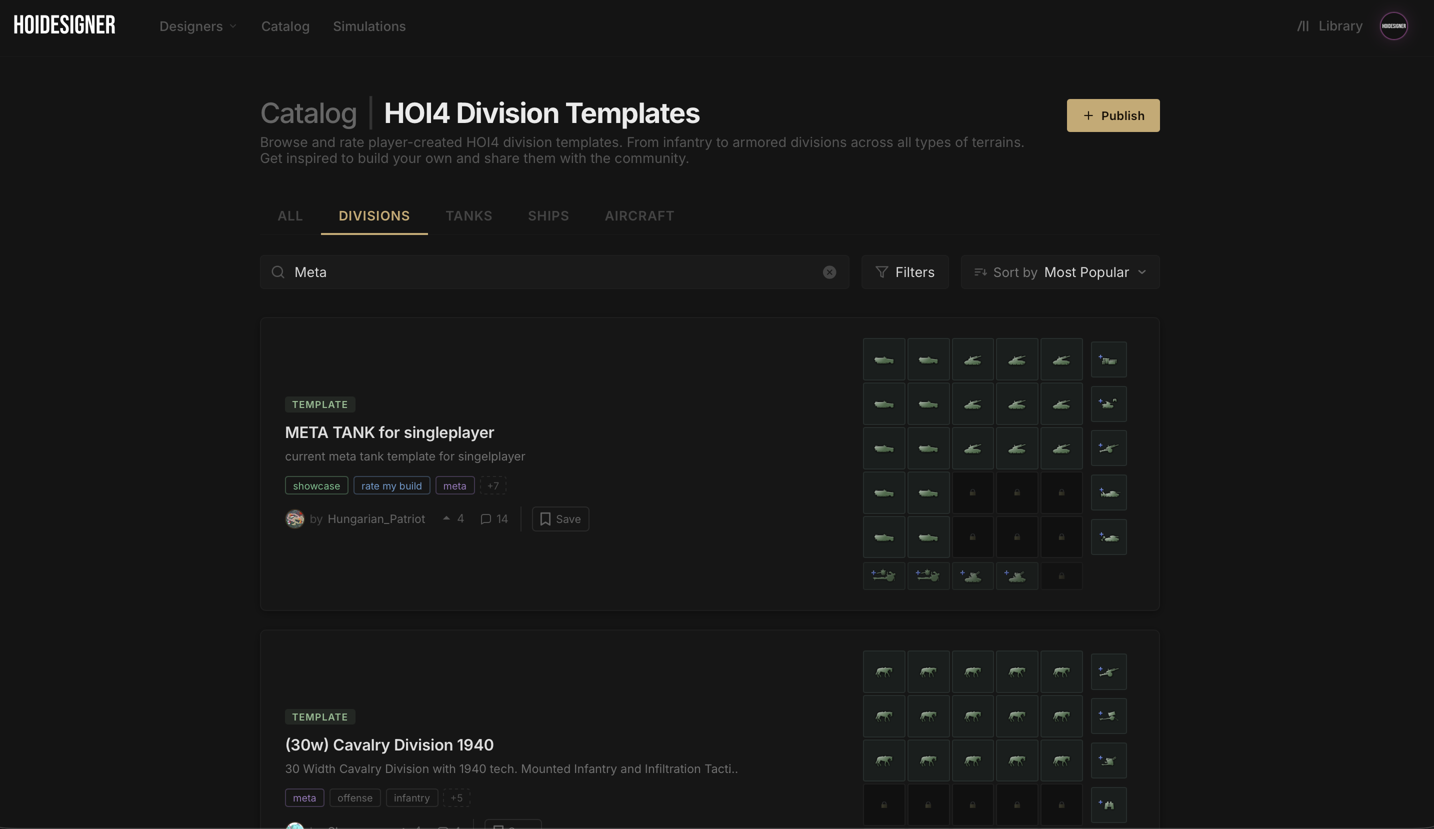 Catalog search and filters across a dedicated category page